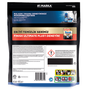 FINISH Quantum Max 48 Kapsül Bulaşık Makinesi Deterjanı Tableti