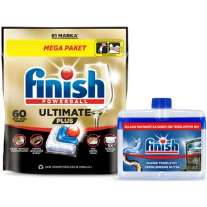 FINISH ULTIMATE Plus Hijyenik Makine ve Mükemmel Bulaşık Seti