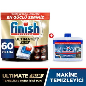 FINISH ULTIMATE Plus Hijyenik Makine ve Mükemmel Bulaşık Seti