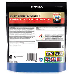 FINISH Quantum Max 22 Kapsül Bulaşık Makinesi Deterjanı Tableti